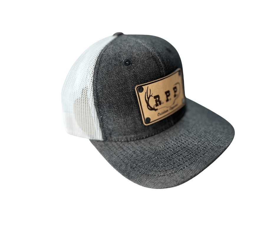 Black Denim Trucker Mesh right side image