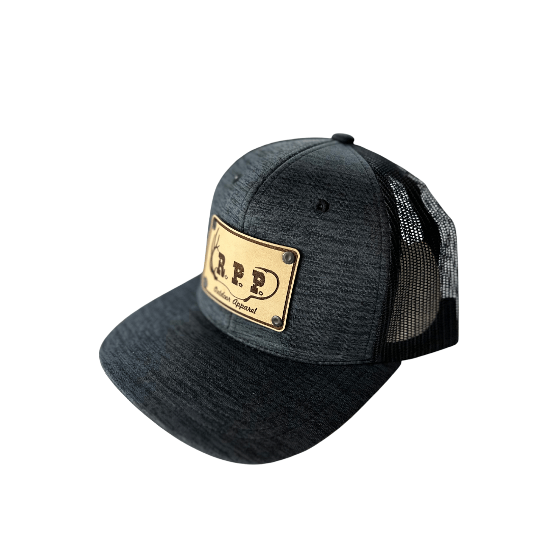 Metal Black Mesh Cap left side