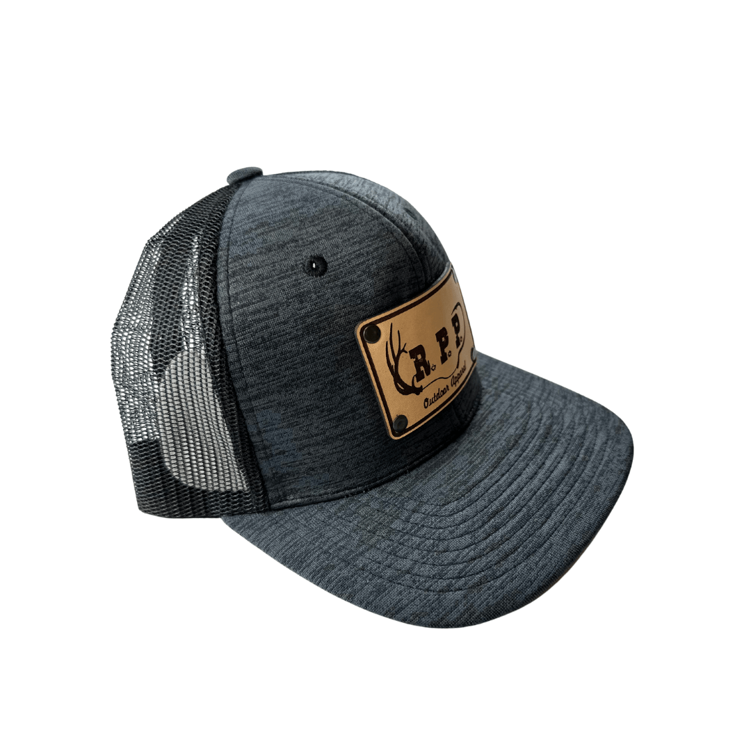 Metal Black Mesh Cap right side image