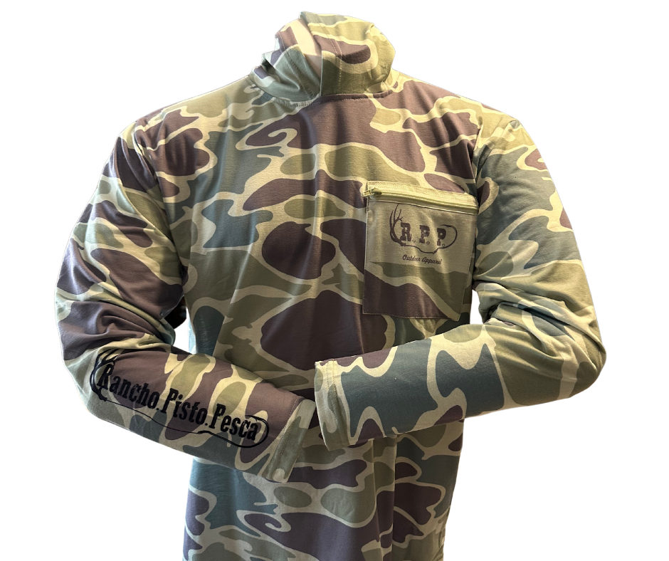 The Cool Green Camo Hoodie
