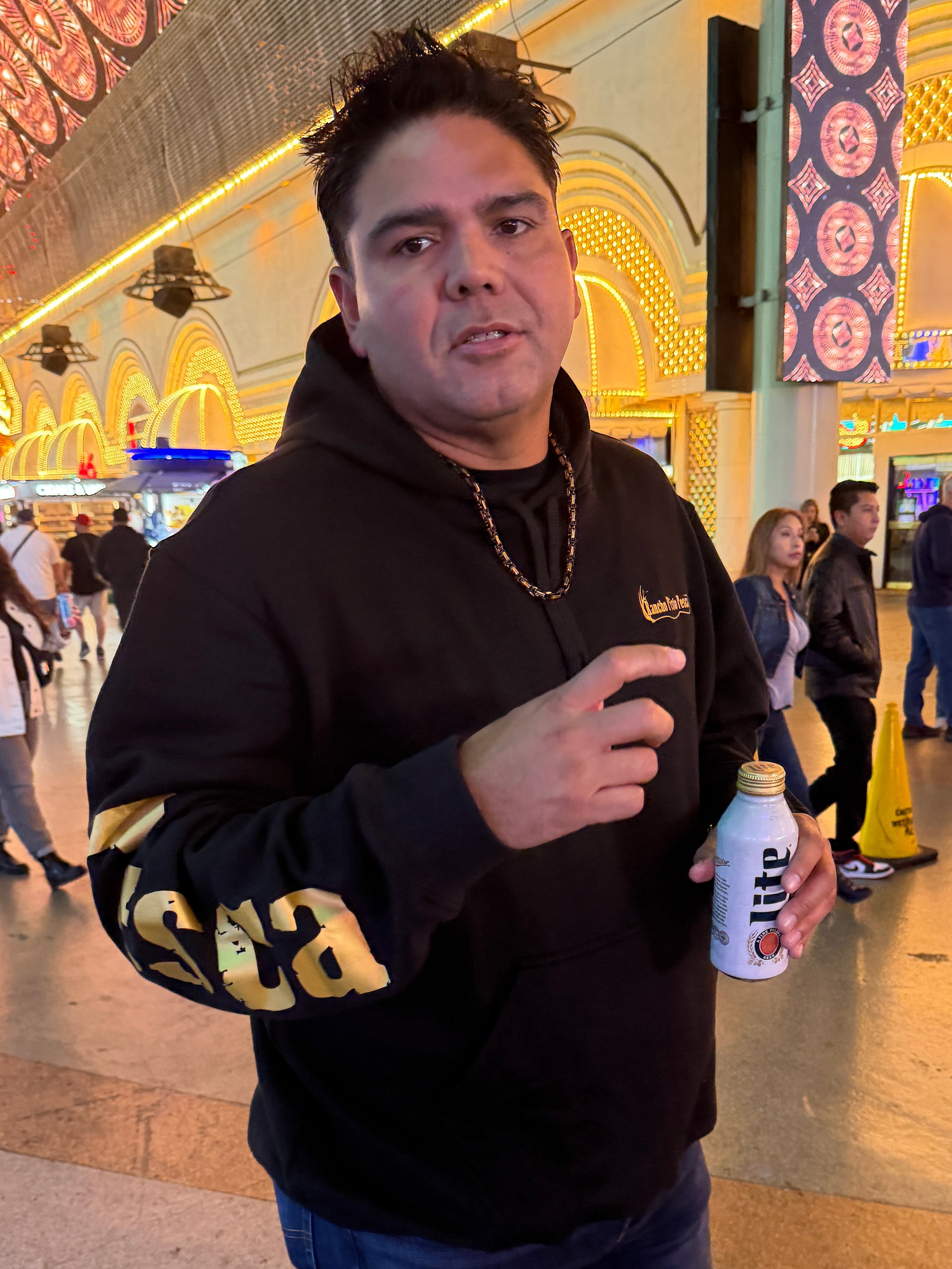 Premium Black and Gold Hoodie
