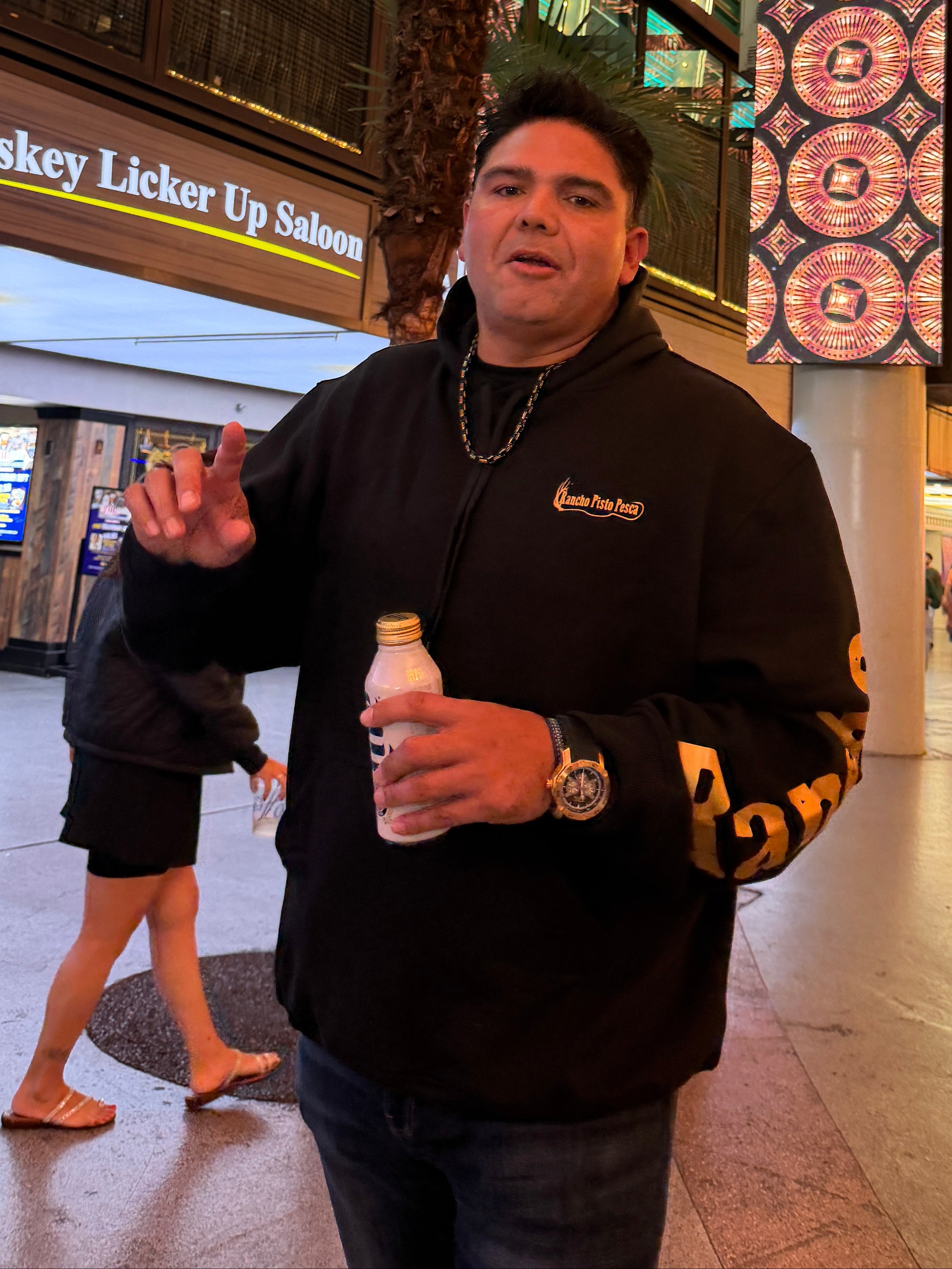Premium Black and Gold Hoodie
