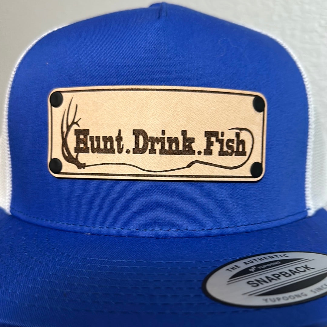 Hunt Drink Fish Cap