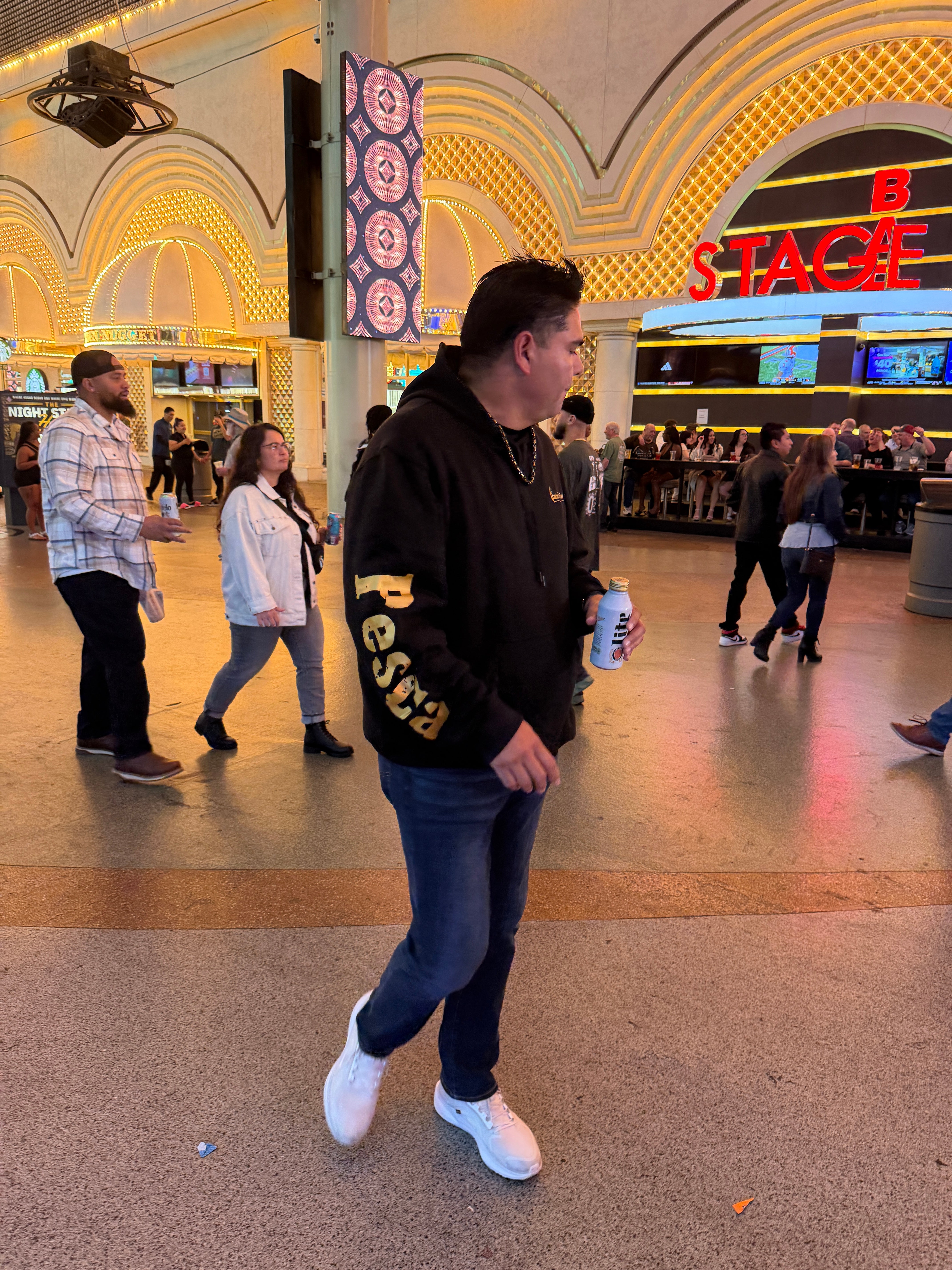 Premium Black and Gold Hoodie