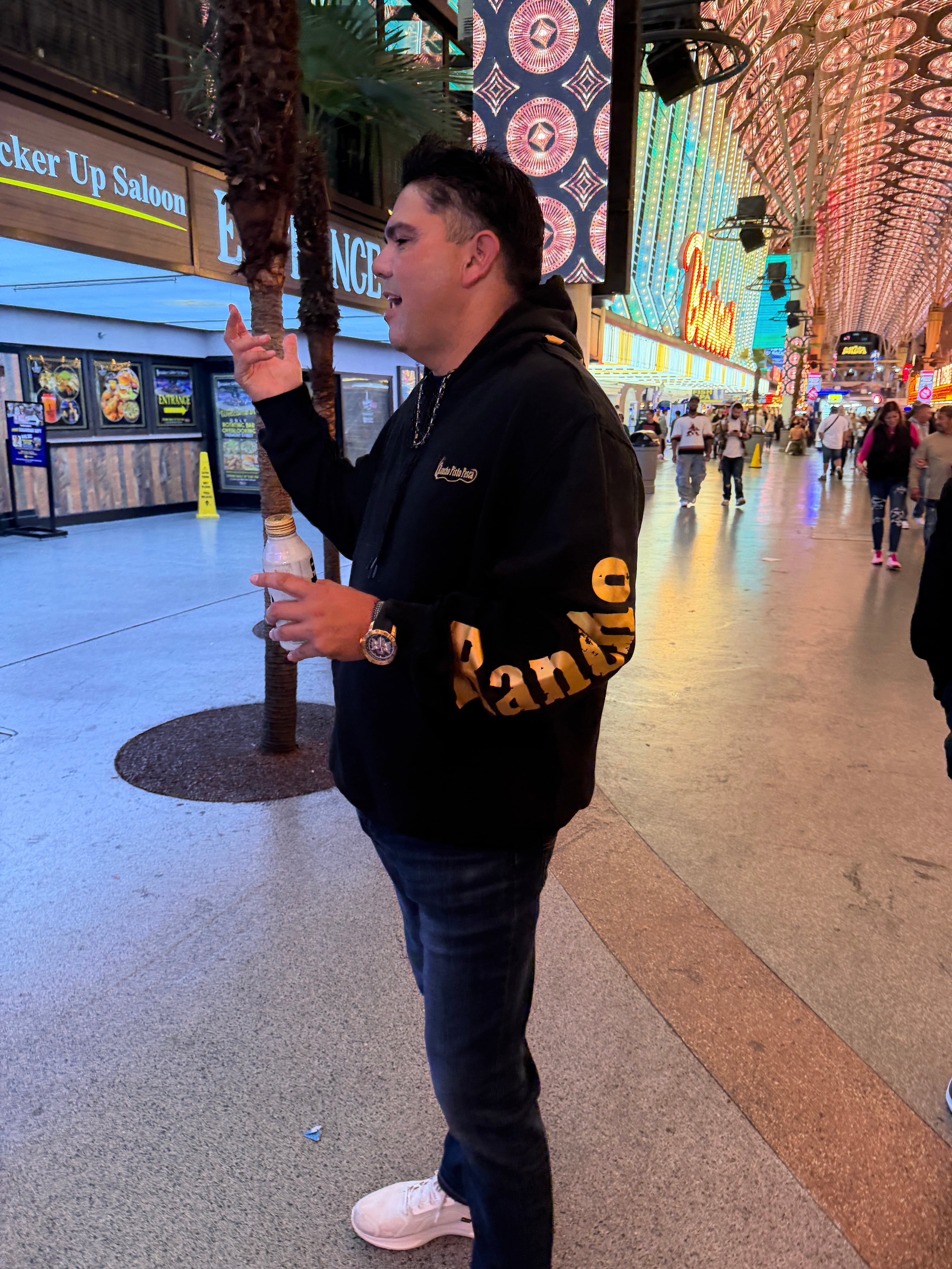 Premium Black and Gold Hoodie